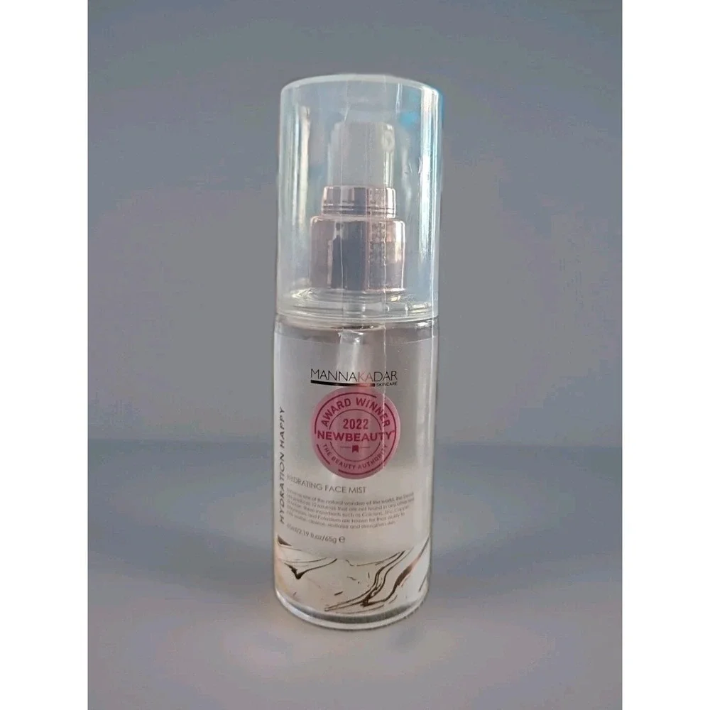 Manna Kadar Hydration AWARD WINNING Hydrating Face Mist ~ 2.19 Fl Oz